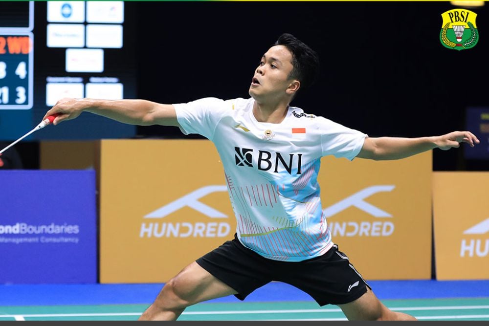 Jadwal Final Singapore Open 2023: Ginting Vs Antonsen, Akane vs An Se Young. Anthony Sinisuka Ginting, pebulu tangkis tunggal putra Indonesia/@INABadminton