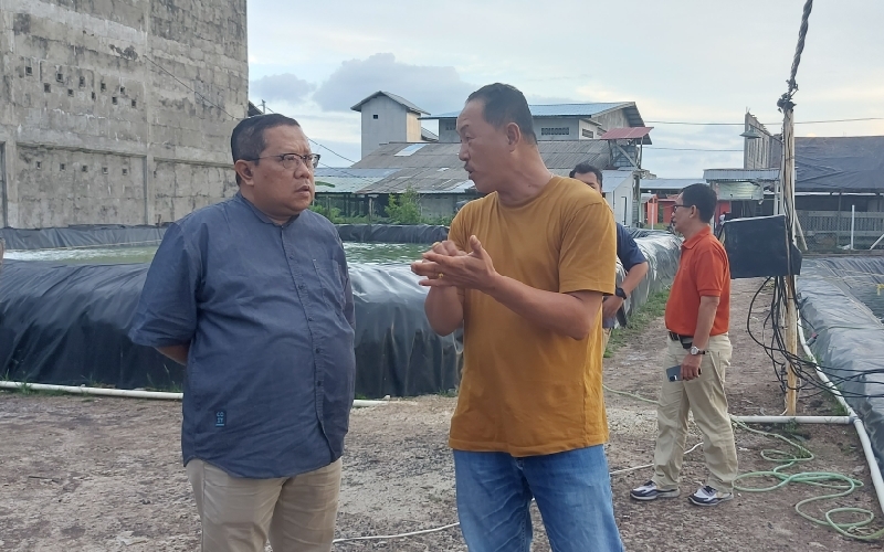  BI Riau Dorong Pengembangan SDM Tambak Udang Vaname di Bengkalis