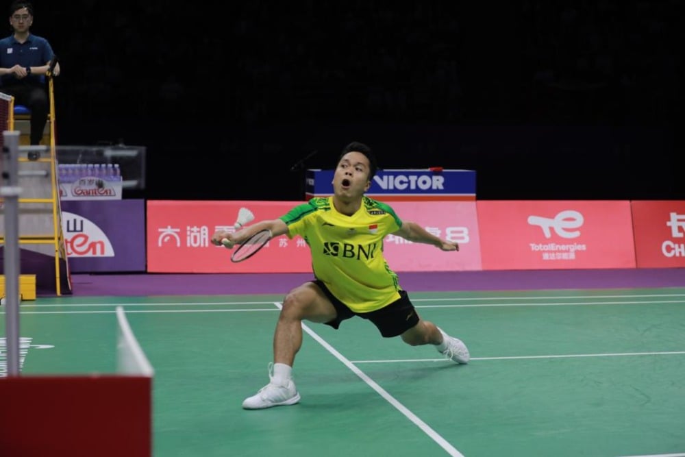  Hasil Final Singapore Open 2023: Anthony Ginting Pertahankan Gelar Juara!