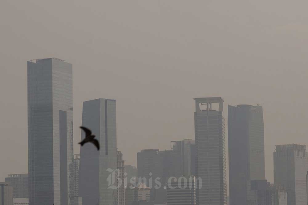  Tingkat Polusi Udara Jakarta Masuk Kategori Tidak Sehat