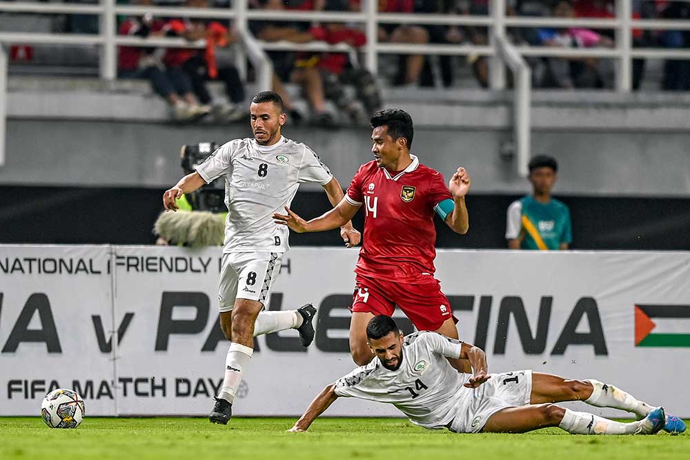  Indonesia Bermain Imbang Tanpa Gol Saat Menghadapi Palestina Pada FIFA Matchday