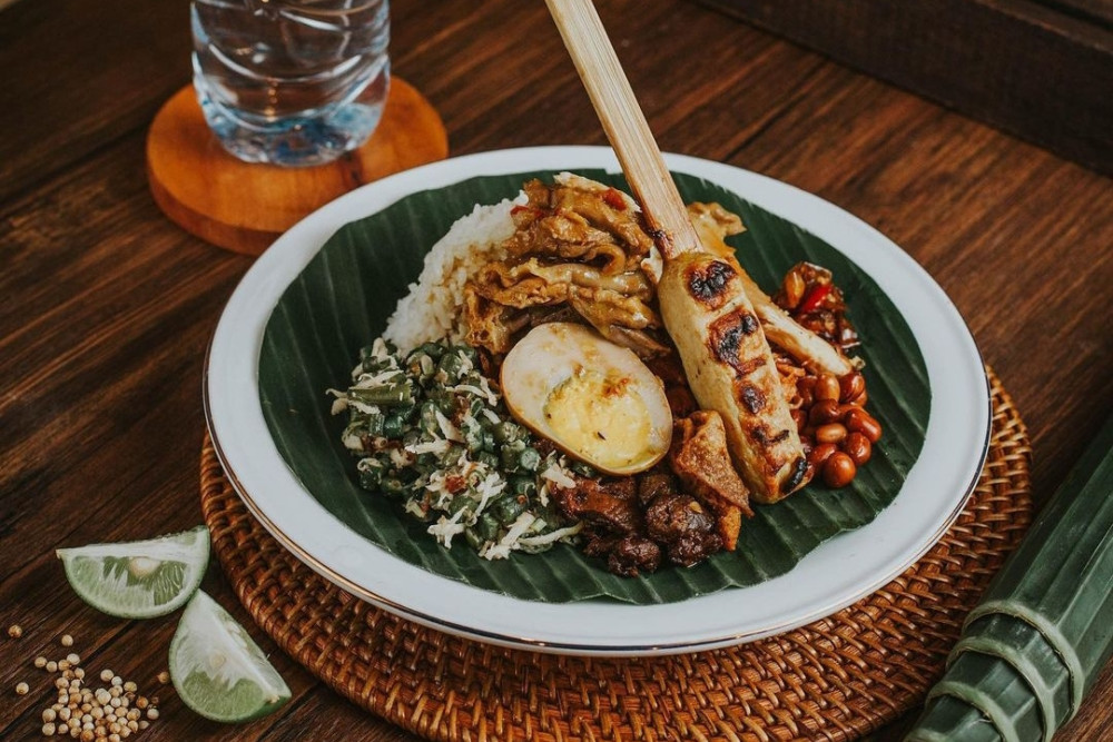 Nasi Ayam Kedewatan Ubud yang merupakan salah satu kuliner trasional legendaris di Ubud./Ist