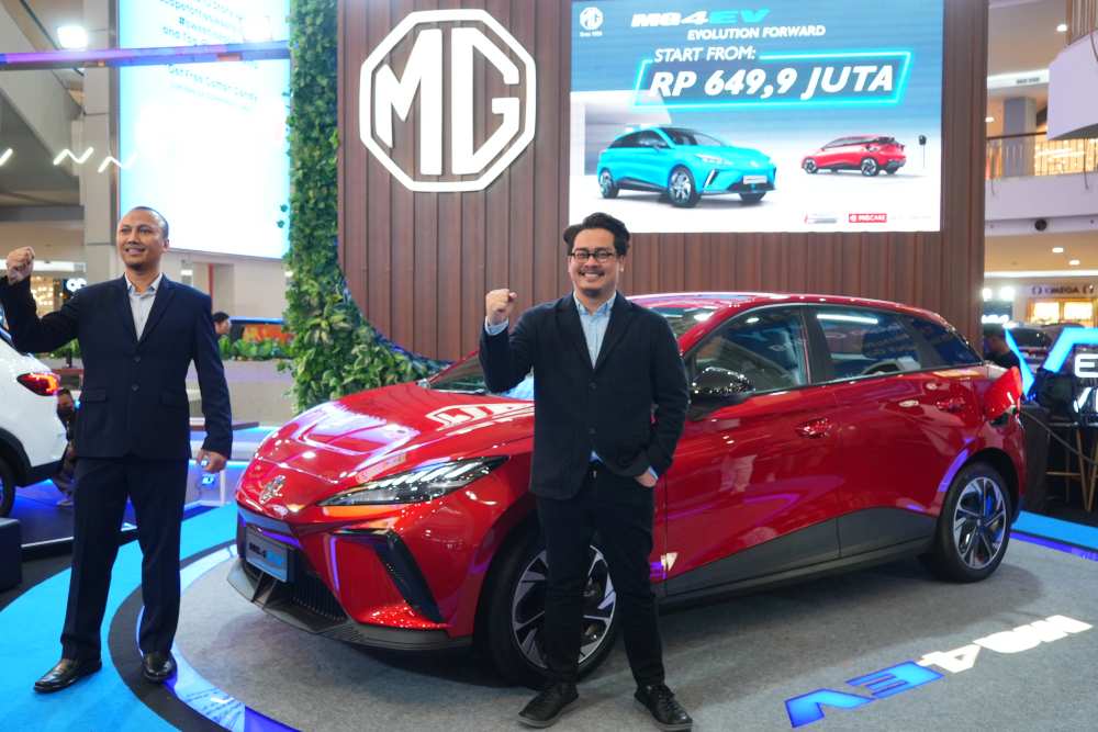  Resmi, MG Motor Indonesia Pasarkan MG4 EV Mulai Rp649,9 Juta