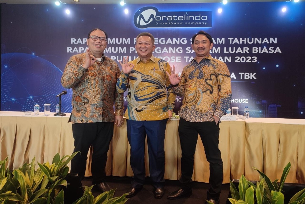  Moratelindo (MORA) Absen Bagi dividen, Butuh Modal Investasi Rp1,1 Triliun