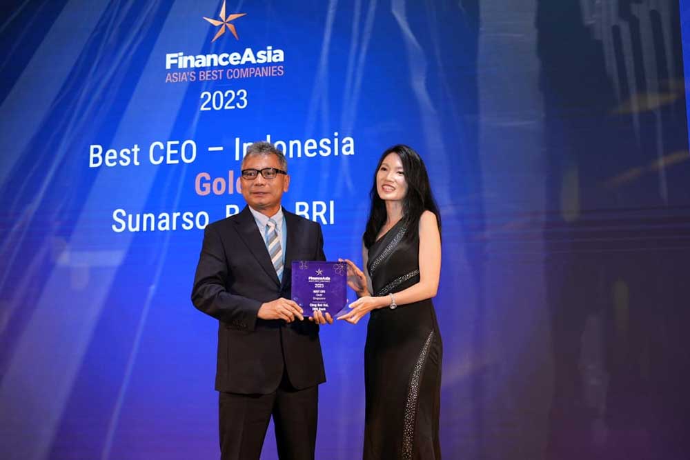  Direktur Utama BRI Sunarso Dinobatkan Sebagai Best CEO Pada FinanceAsia Awards 2023