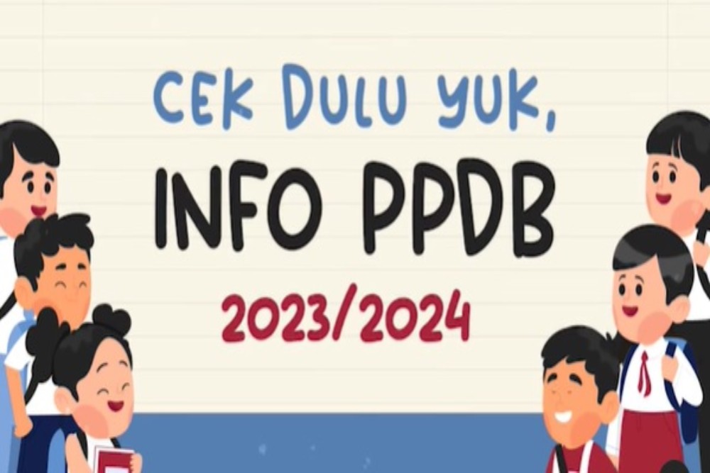 Pendaftaran Penerimaan Peserta Didik Baru (PPDB) 2023./Instagram 