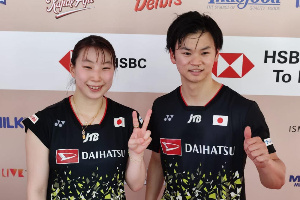  Hasil Indonesia Open 2023, Yuta/Arisa Lihat Rinov/Pitha Terlihat Lelah