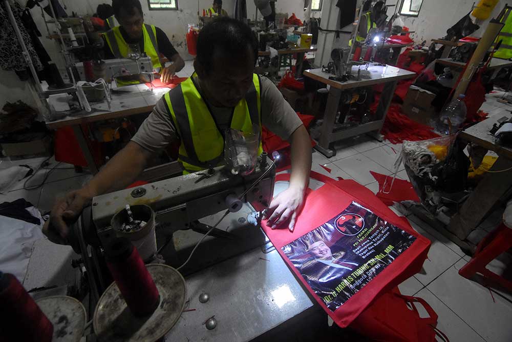  Jelang Pemilu 2024, Permintaan Pesanan Sablon Kaos dan Tas Untuk Partai Alami Peningkatan