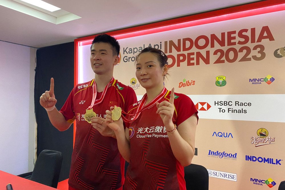  Indonesia Open 2023: Zheng/Huang Selalu Rasakan Hoki Istora
