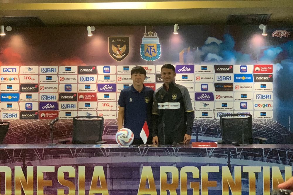 Indonesia vs Argentina: Dimas Drajad Ingatkan Striker Garuda Main Simpel