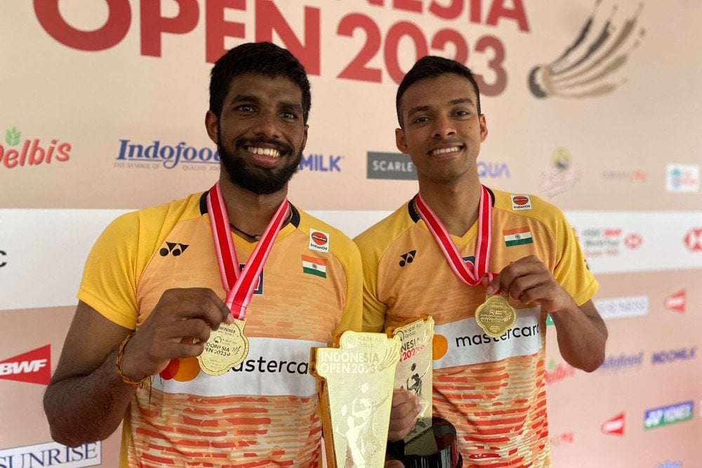  Final Indonesia Open 2023: Didukung Publik Istora, Rankireddy/Shetty Juara