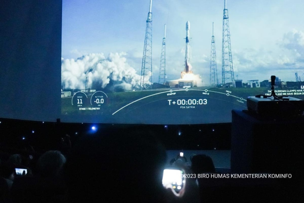  Kominfo: Peluncuran Satelit Satria-1 Perluas Transformasi Digital Indonesia