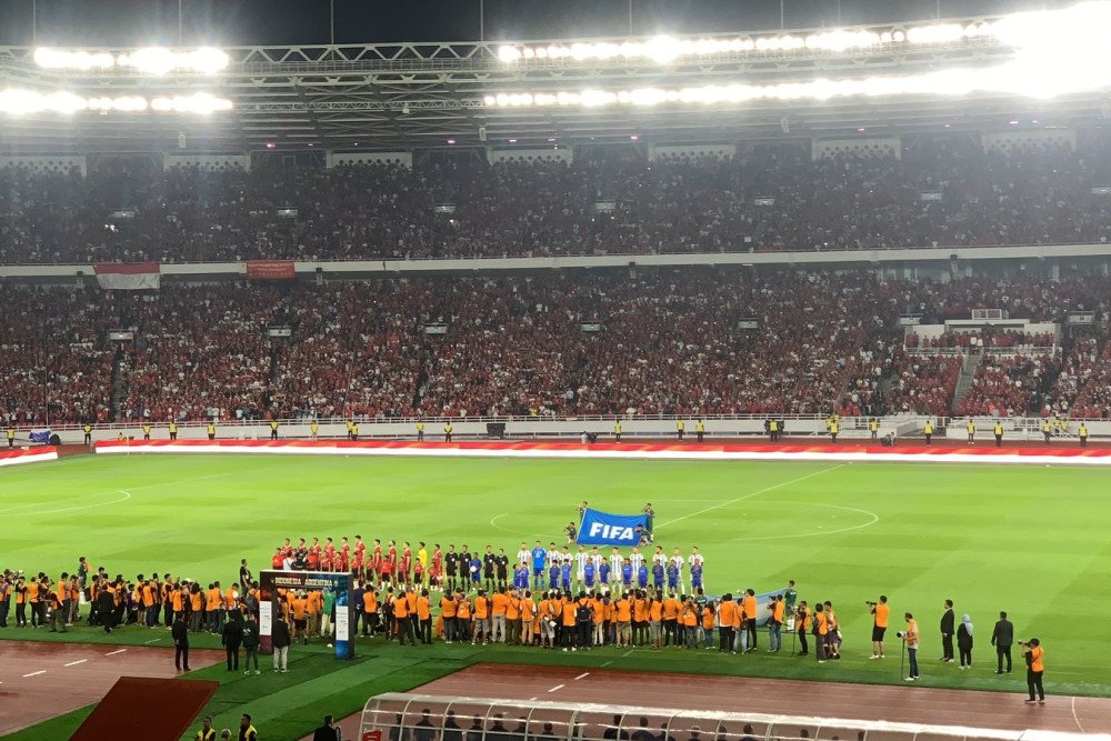  Hasil Indonesia vs Argentina: Gol Roket Buat Garuda Tertinggal di Babak I