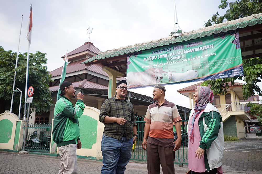  Peringati Iduladha 1444 H, Grab Indonesia Sumbang Sapi Kurban 1 Ton dan Ratusan Kambing