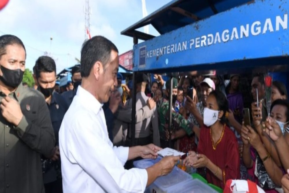  Sidak Pasar di Bogor, Jokowi Sebut Stabilitas Harga Masih Terjaga