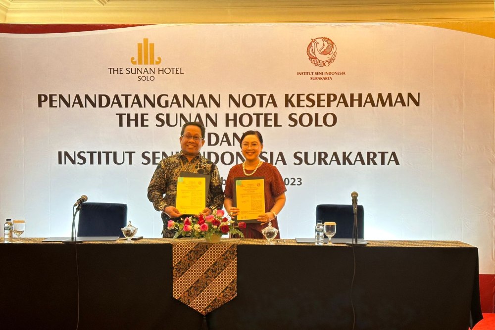  The Sunan Hotel Solo Jalin Kerja Sama dengan ISI Surakarta