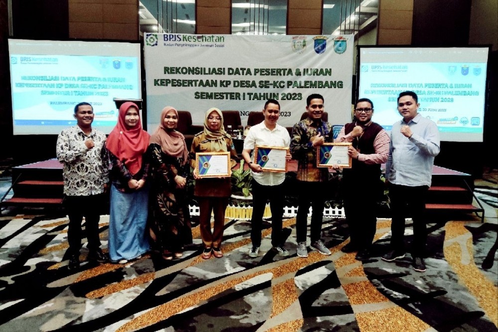  Dorong UHC, Pemkab OKI Jamin Perangkat Desa dengan JKN KIS