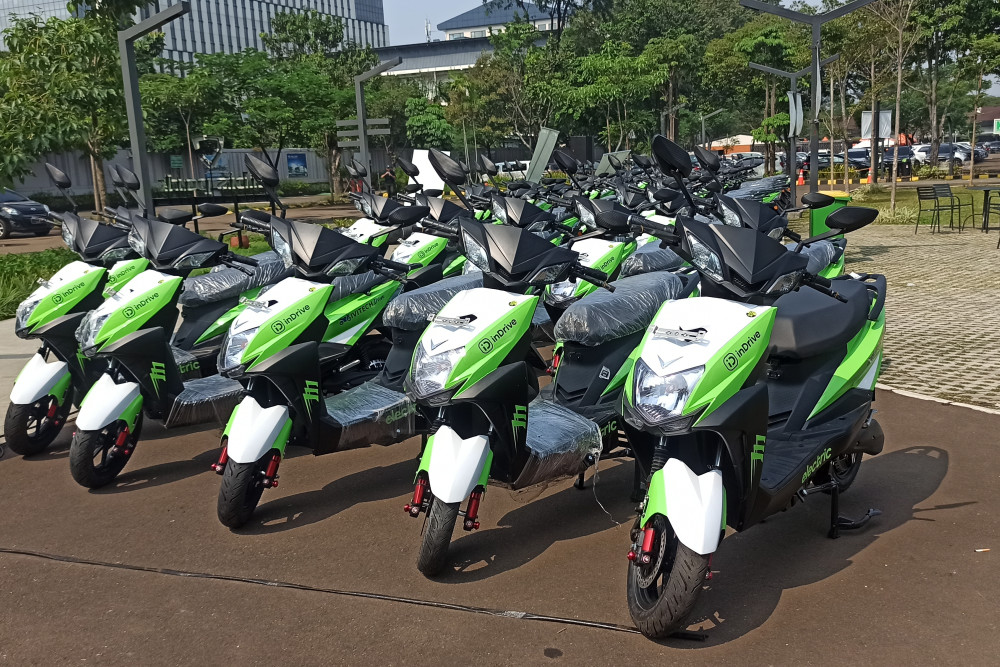  Sewa Motor Listrik, InDrive Tawarkan Setoran Rp33.000 per Hari