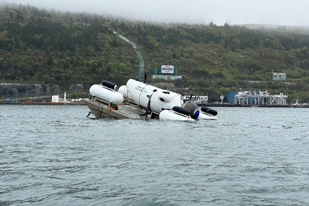  Oksigen Kapal Wisata Titanic Menipis, Prancis Terjunkan Robot Selam