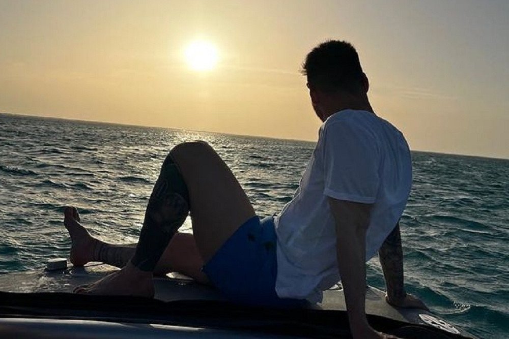 Lionel Messi dibayar Rp29,5 miliar hanya untuk unggah foto di pantai/Instagram @leomessi.