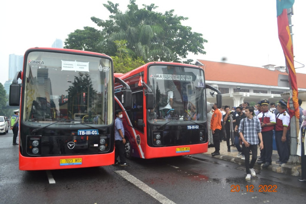  Bus Listrik Bekas G20 di Bandung dan Surabaya Terancam Mangkrak