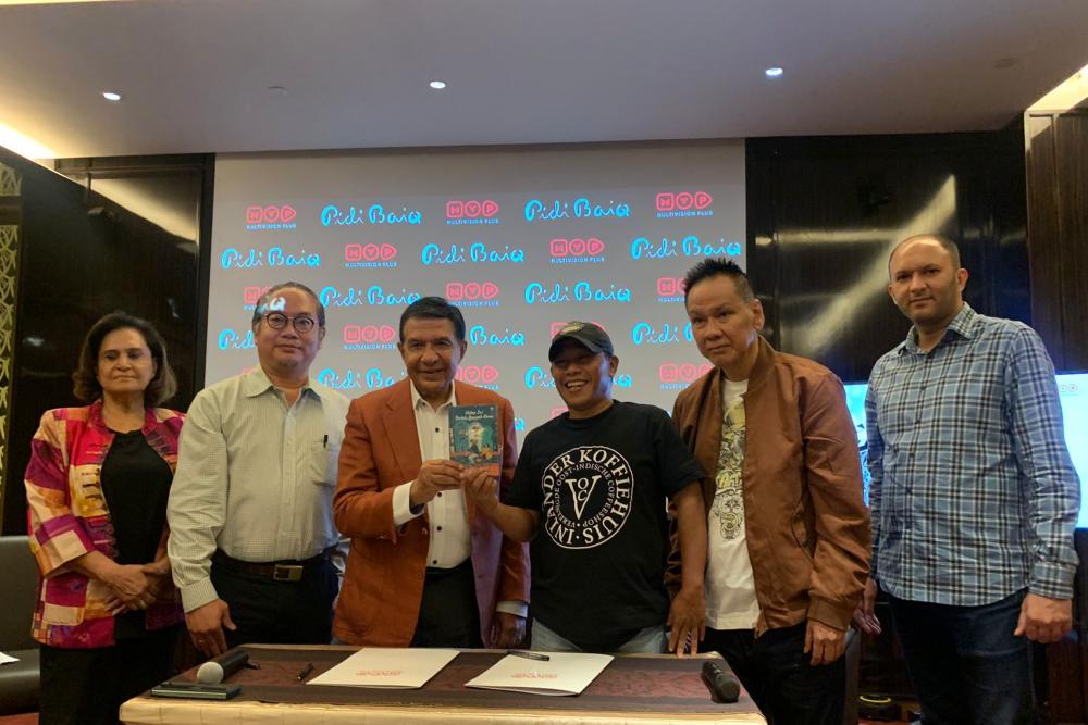  Multivision Plus Resmi Gandeng Penulis Novel Ternama, Pidi Baiq