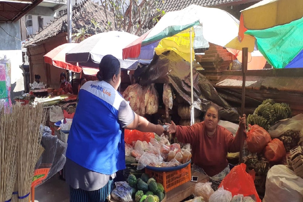  Agen Laku Pandai Kerek Tingkat Inklusi Keuangan Pedagang Pasar