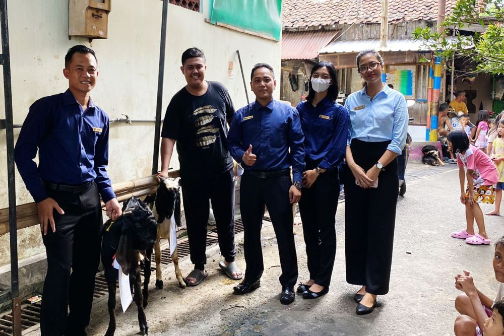  Rayakan Iduladha, Gets Hotel Semarang Sembelih 4 Kambing