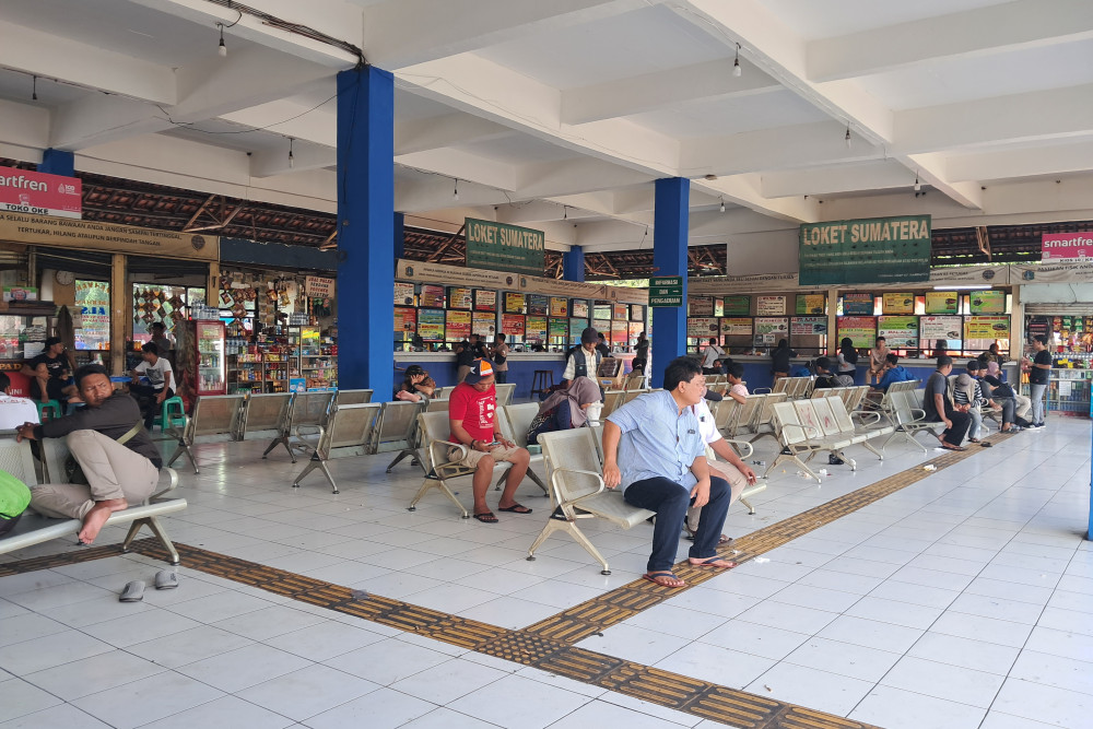  Hari Iduladha, Terminal Kampung Rambutan Mulai Lengang