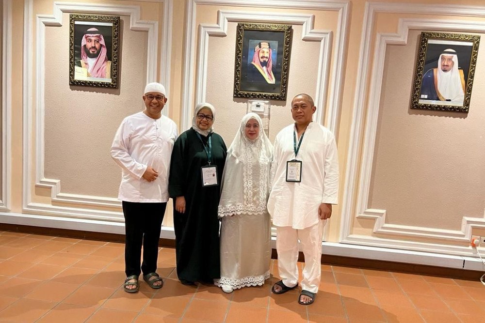  Anies dan Puan Bertemu di Tanah Suci, Ini yang Dibahas