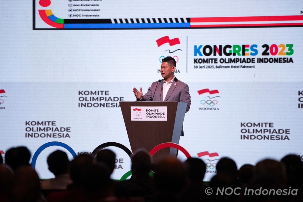 Ketua Komite Olimpiade Indonesia (NOC Indonesia) Raja Sapta Oktohari/Bisnis-Akbar