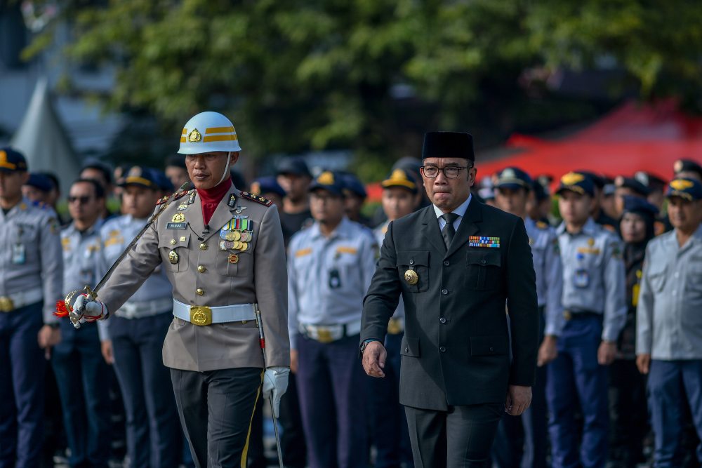  HUT Bhayangkara Ke-77, AHY Berharap Polri Tidak Hanya Tajam ke Bawah