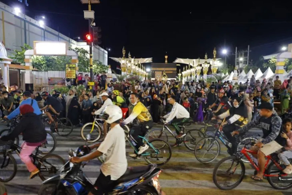  Sejumlah Lokasi di Madiun Ramai Pelancong