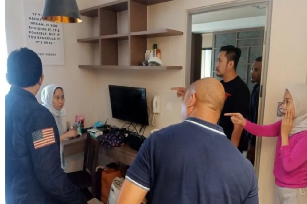  Si Kembar Rihana dan Rihani Ditangkap Polisi di Apartemen Wilayah Gading Serpong