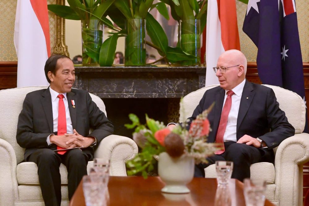  Jokowi Bertemu Gubernur Jenderal Australia, Ini yang Dibahas