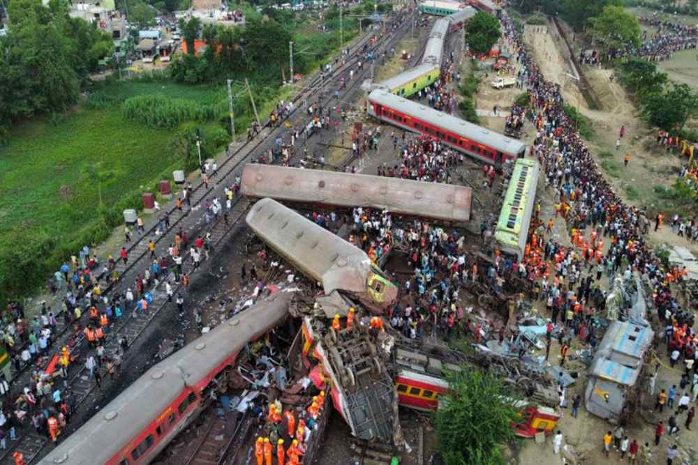  Otoritas India Umumkan Penyebab Kecelakaan Maut Kereta Api di Odisha