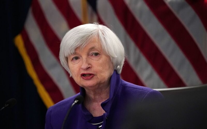 Menteri Keuangan perempuan pertama di Amerika Serikat Janet Yellen/ Bloomberg