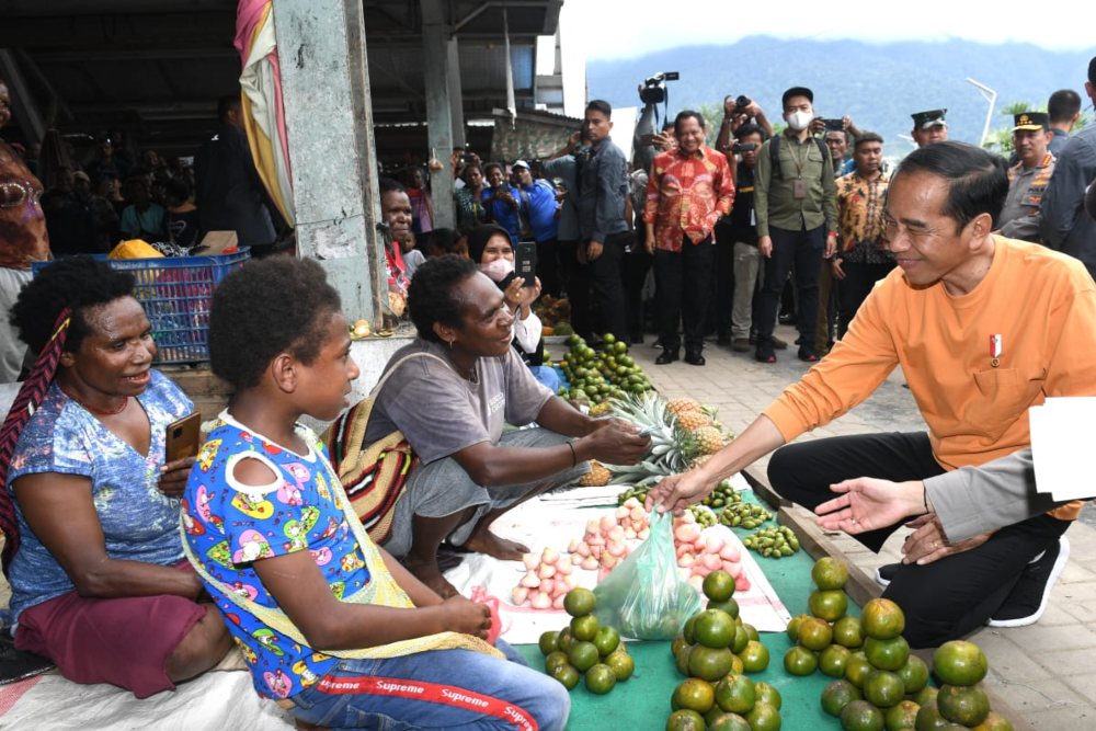  Jokowi: Jangan Lihat Papua dari Sisi Negatif, Lihat Positifnya!