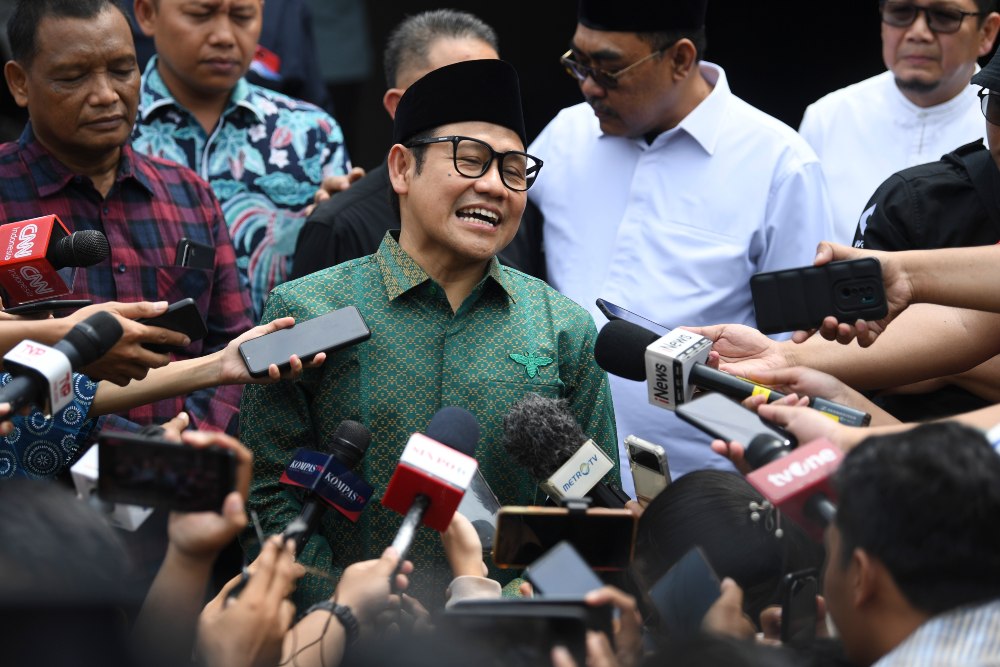  Cak Imin Tak Tahu F-PKB Bertemu F-PDIP di Senayan