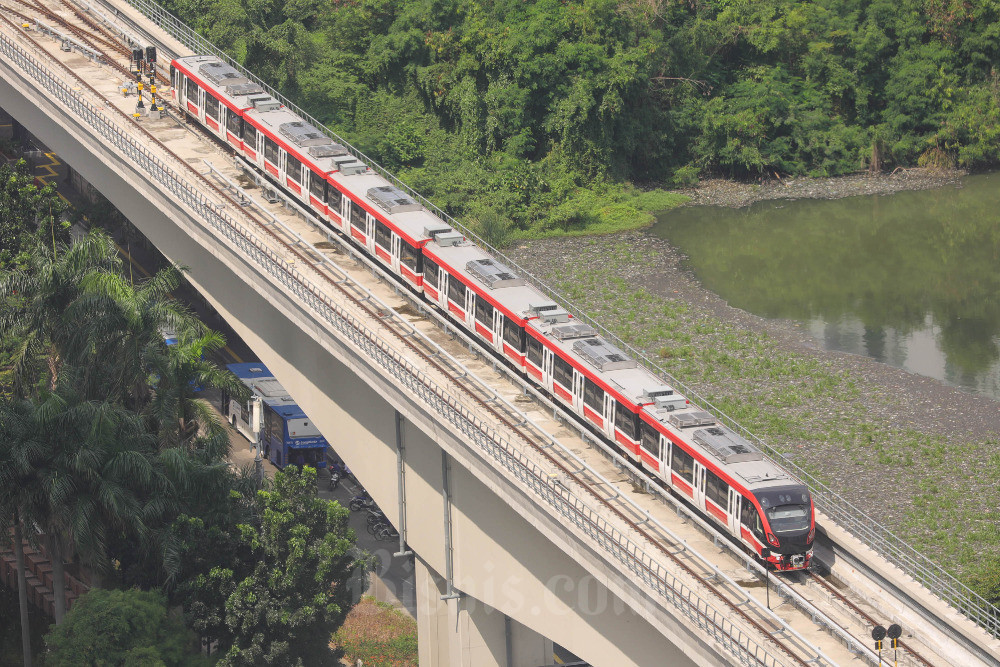  Tarif LRT Jabodebek Diputusakan Sebesar Rp5.000 Untuk Kilometer Pertama