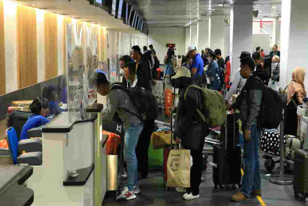  Semester I/2023, Trafik Penumpang Pesawat di Juanda Naik 40 Persen