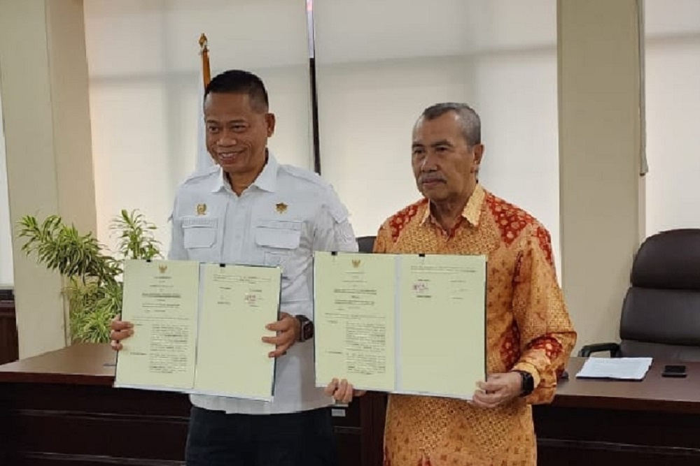  Dorong Ekspor Pangan, Riau Teken MoU dengan Badan Standardisasi Instrumen Pertanian