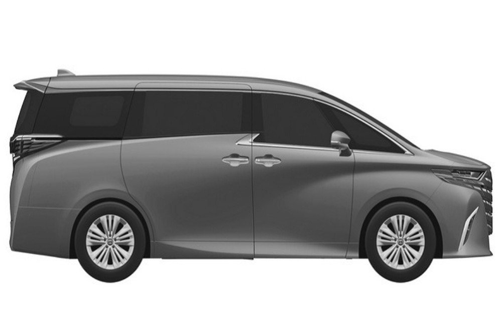  Toyota Alphard Resmi Didaftarkan, Ini Bentuk Desainnya