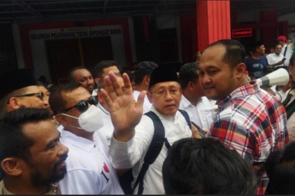  Anas Urbaningrum Siap Pidato Perdana di Munaslub Sebagai Ketum Baru PKN