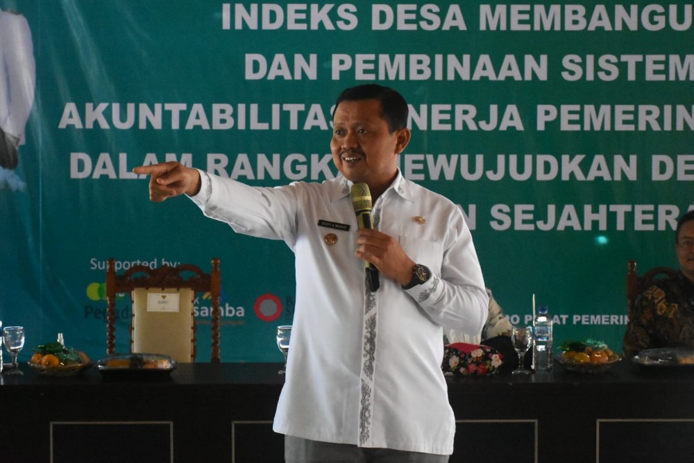  Indeks Desa Membangun Kabupaten Sumedang Peringkat ke-2 di Jawa Barat