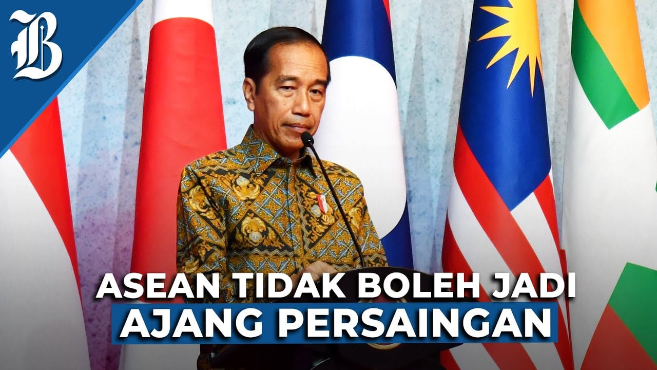  Jokowi Tegaskan Asean Cari Solusi, Bukan Memperuncing Masalah