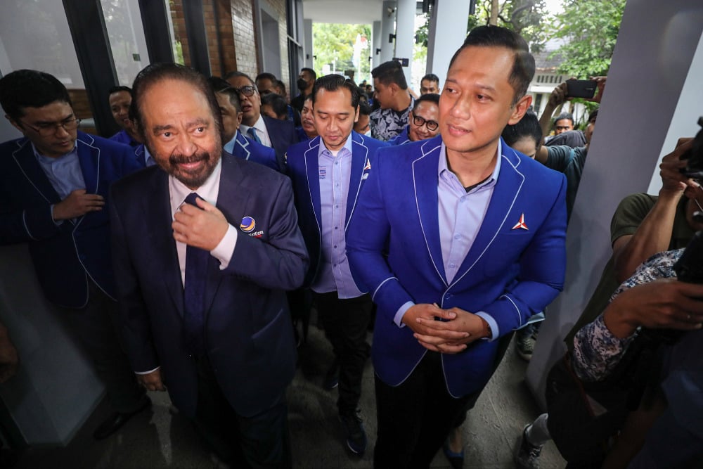  AHY Blak-blakan soal Pengumuman Cawapres Anies di Pilpres 2024