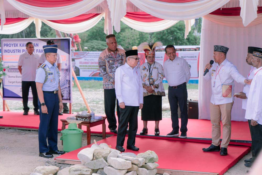  Wapres Terjun ke Lokasi, PKT Tancap Gas Garap Pembangunan Pabrik Papua Barat