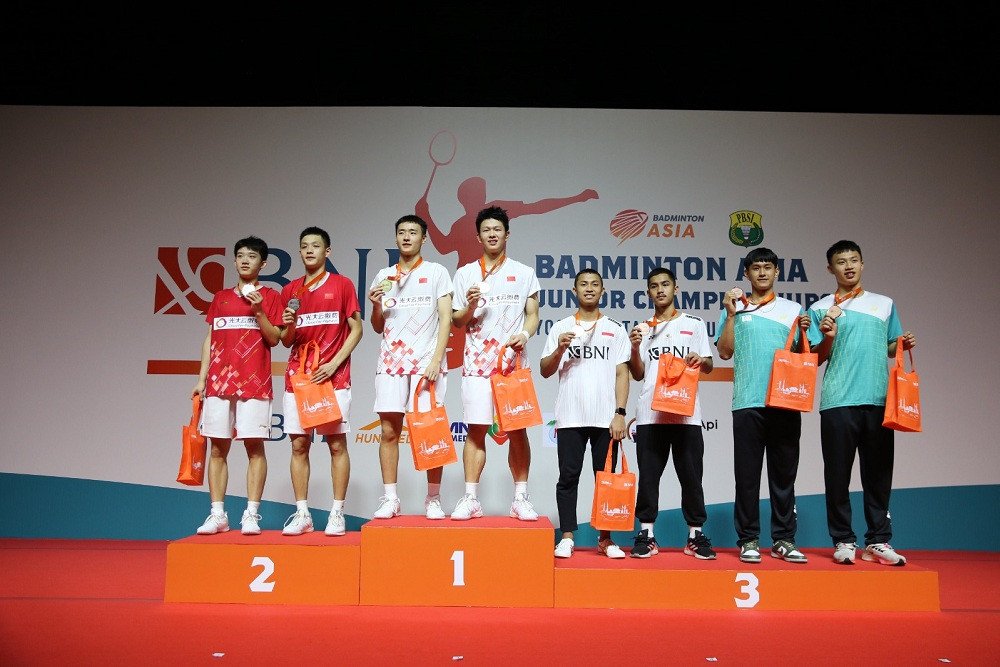  China Borong Tiga Gelar di Badminton Asia Junior Championships 2023