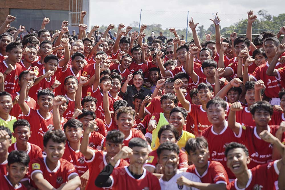  Ketum PSSI Tinjau Seleksi Timnas U-17 di Bali